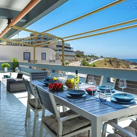Alghero On The Sea With Large Verandas, 2 Bikes, Large Verandas For Max 8 People Apartmán