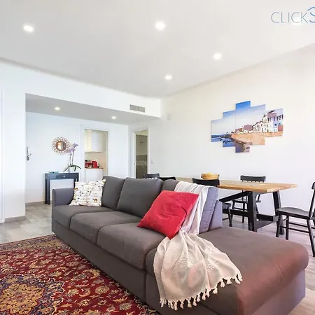 Apartmán Alghero On The Sea With Large Verandas, 2 Bikes, Large Verandas For Max 8 People