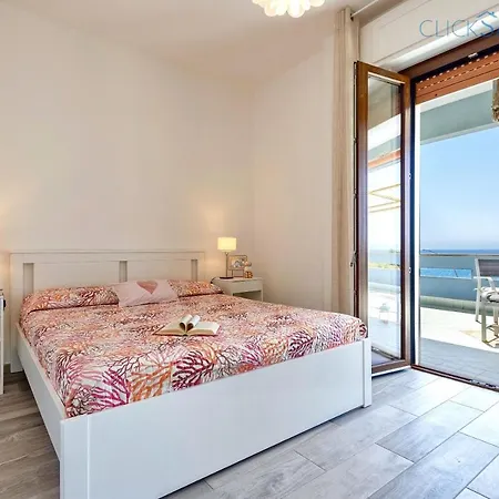 Apartmán Alghero On The Sea With Large Verandas, 2 Bikes, Large Verandas For Max 8 People *